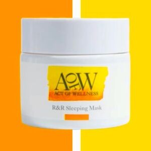NWT! Act of Wellness R&R Sleeping Mask - Overnight Glow